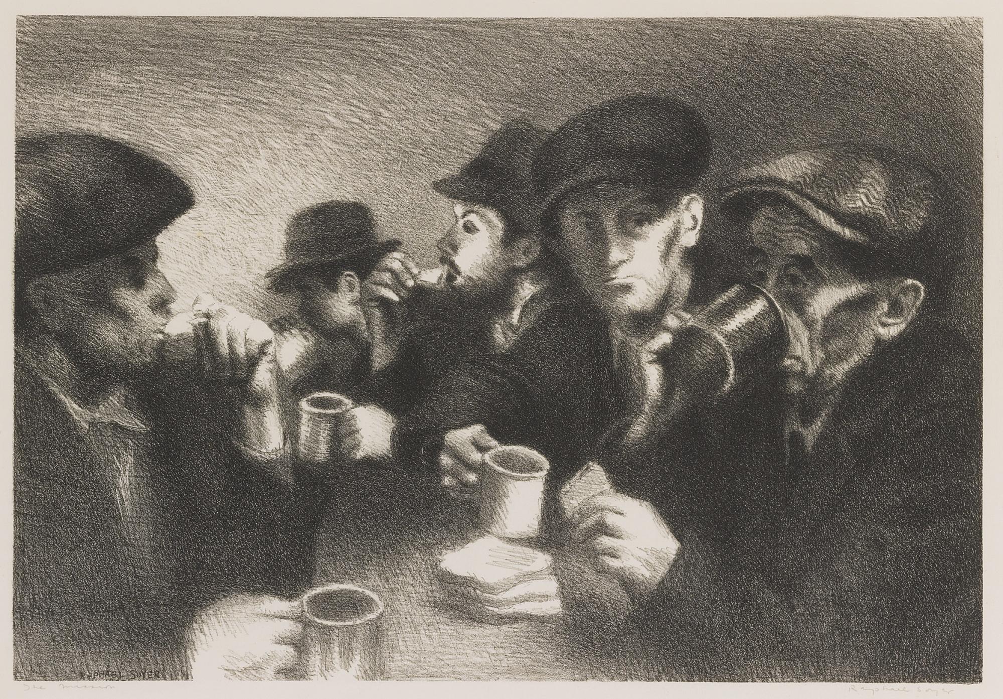 Raphael Soyer - The Mission (Cole 27)