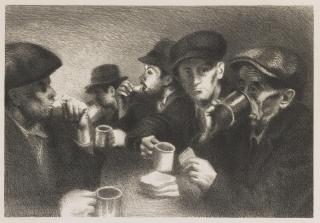 Raphael Soyer - The Mission (Cole 27)