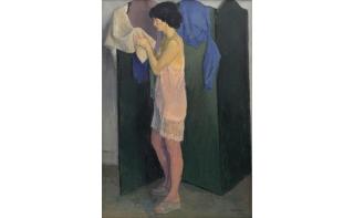 Raphael Soyer - Woman Drying Her Hands