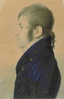 Raphaelle Peale - Portrait of Henry Lunt, Jr., Circa 1805