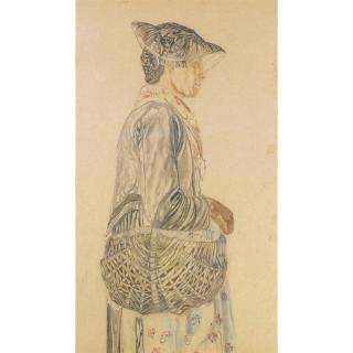 Raphy Dallèves - Valaisanne Woman From The Valais