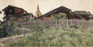 Raphy Dallèves - Walliser Dorf