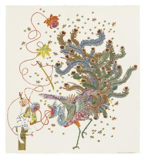 Raqib Shaw - Death, Beauty and Justice IV