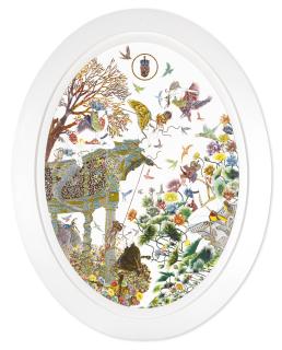 Raqib Shaw - The Mild-Eyed Melancholy Of The Lotus Eater I