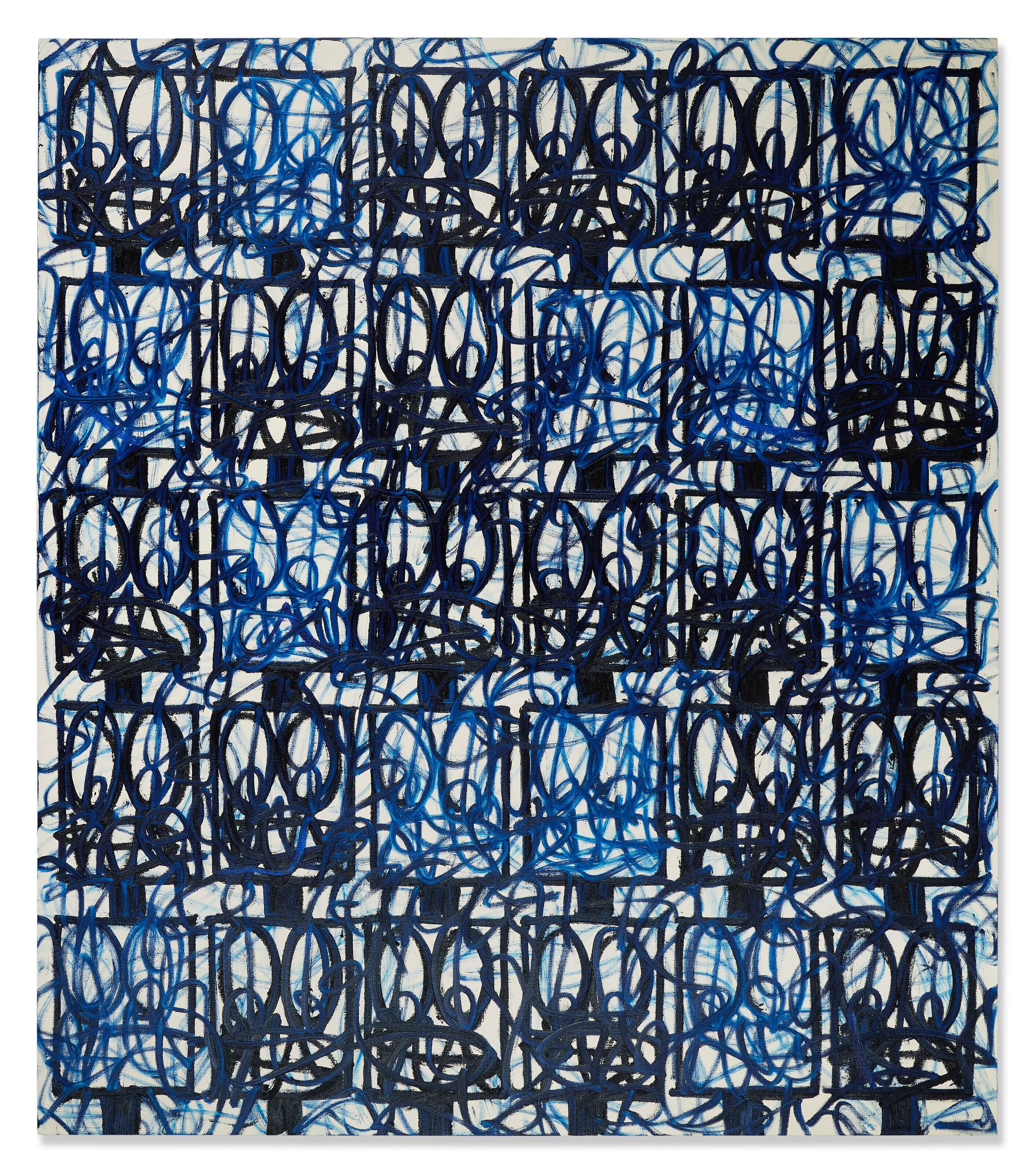 Rashid Johnson - Bruise Painting \