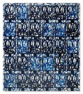 Rashid Johnson - Bruise Painting \