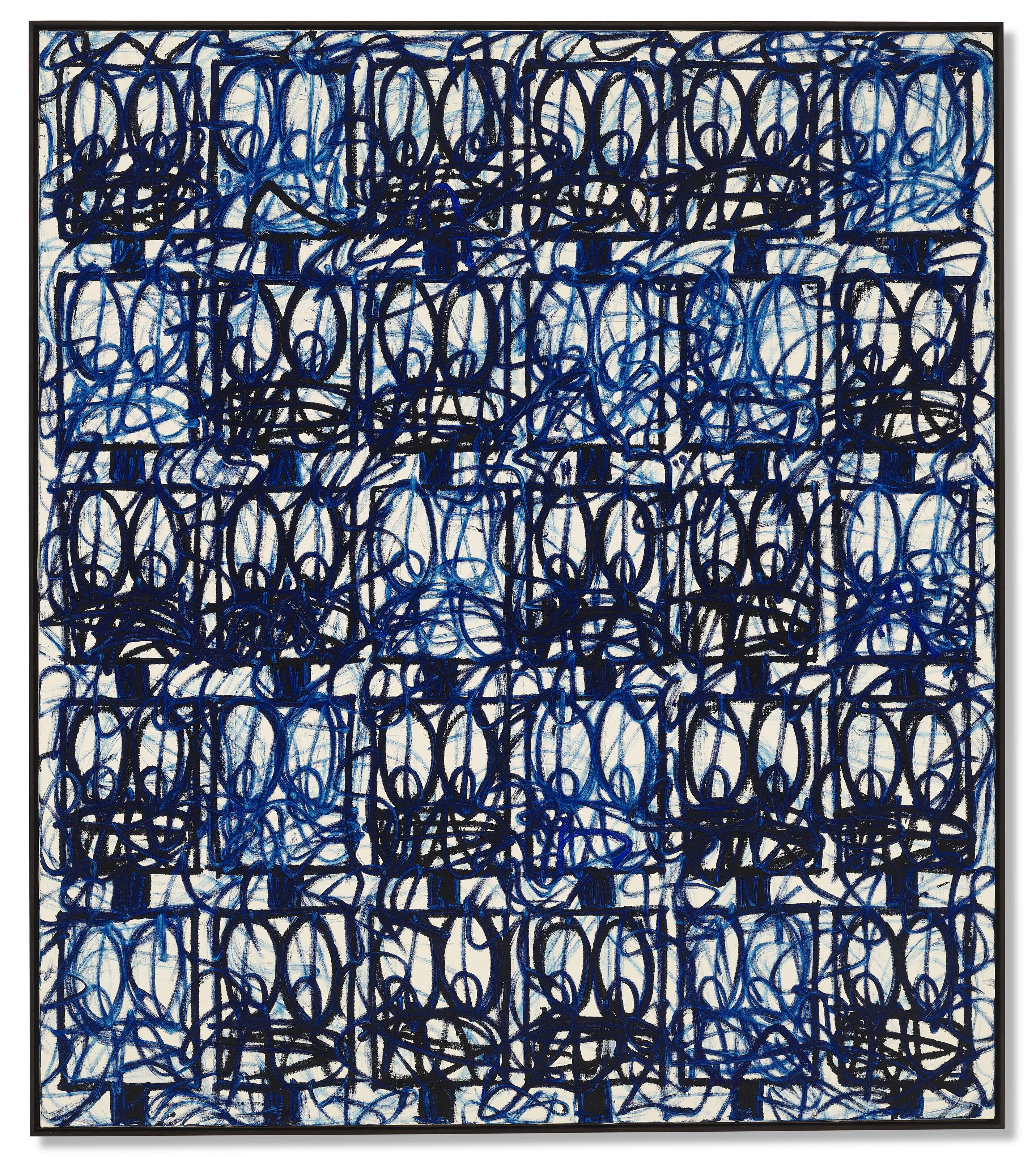 Rashid Johnson - Bruise Painting \