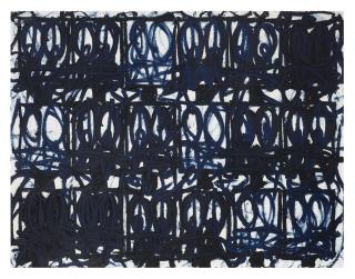 Rashid Johnson - Untitled Anxious Bruise Drawing
