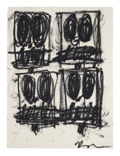 Rashid Johnson - Untitled Anxious Drawing