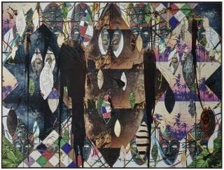Rashid Johnson - Untitled Escape Collage