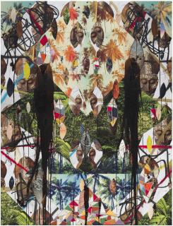 Rashid Johnson - Untitled Escape Collage