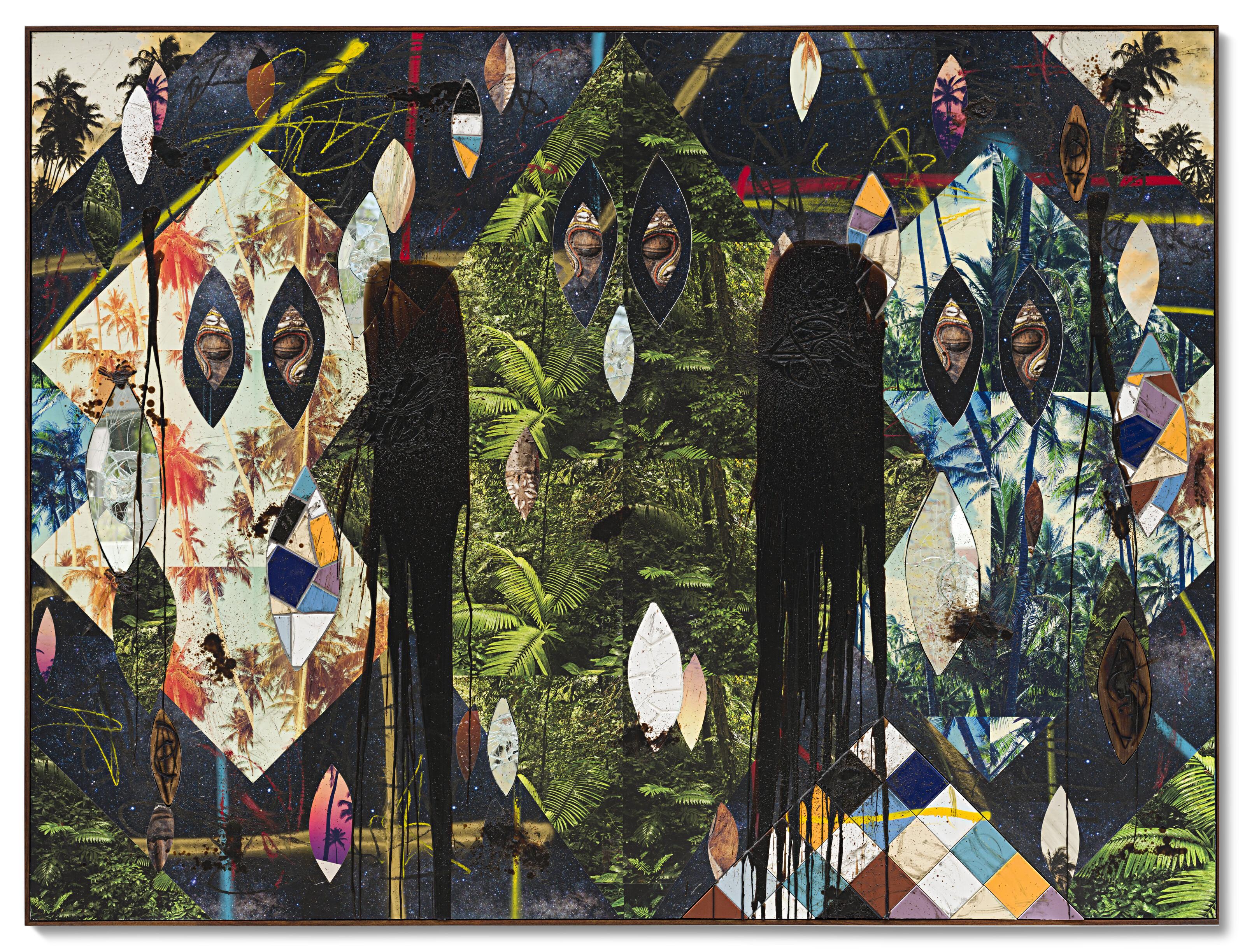 Rashid Johnson - Untitled Escape Collage