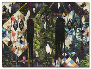 Rashid Johnson - Untitled Escape Collage