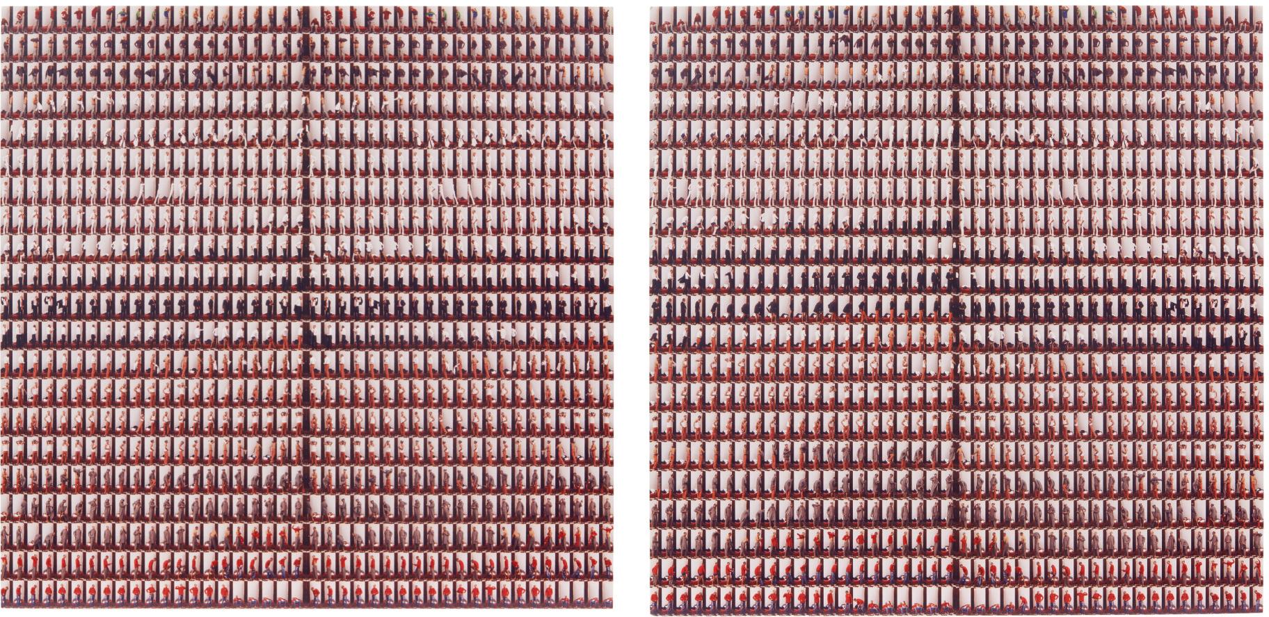Rashid Rana - Identical Views I And Ii (Diptych)