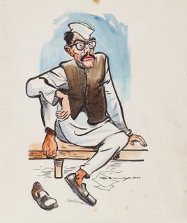 Rasipuram Krishnaswami Iyer Laxman - Untitled