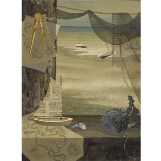 Ratislav Rakov - Marine Still Life With Thistle