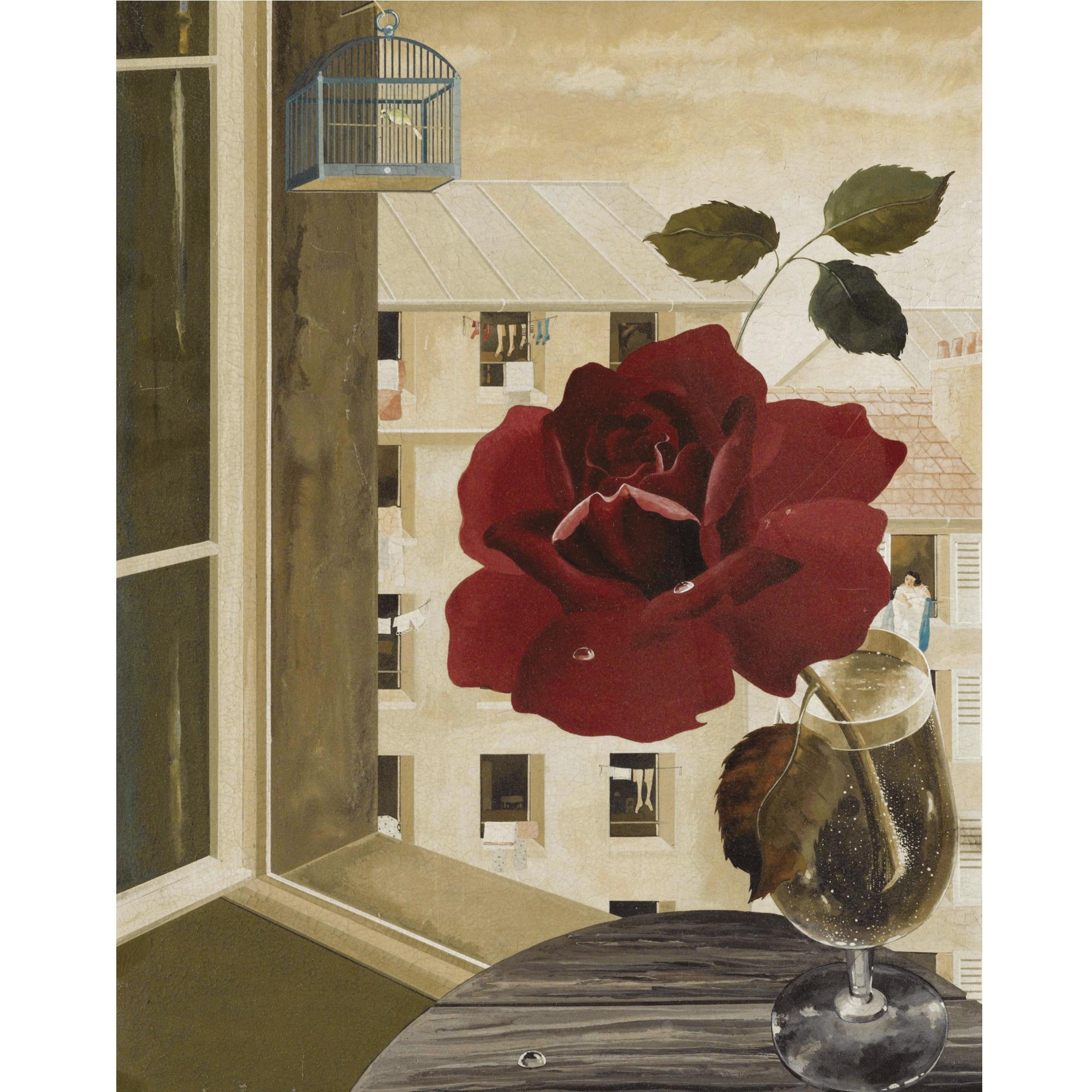 Ratislav Rakov - Rose By An Open Window