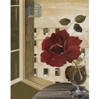 Ratislav Rakov - Rose By An Open Window