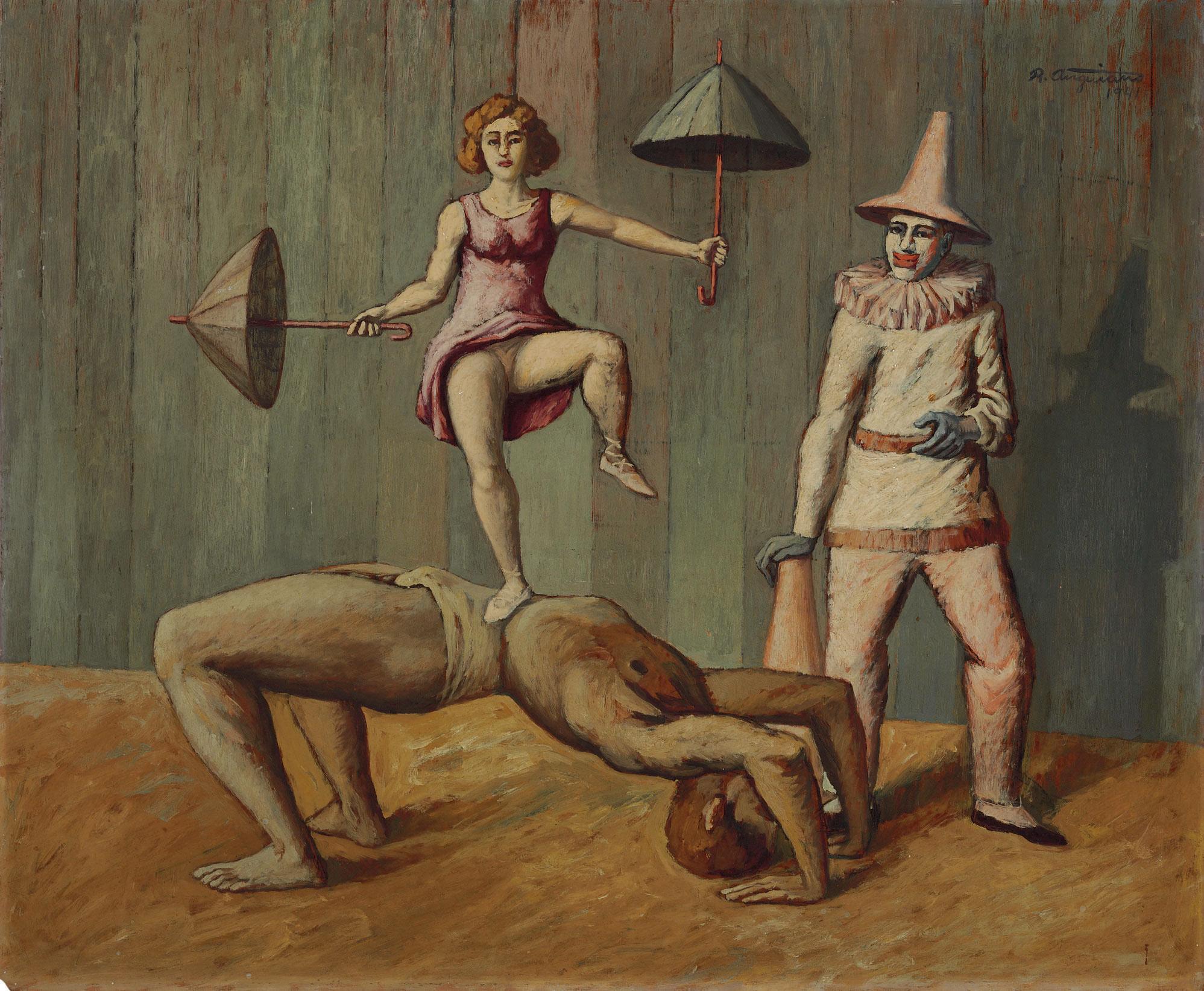 Raúl Anguiano - Acrobats