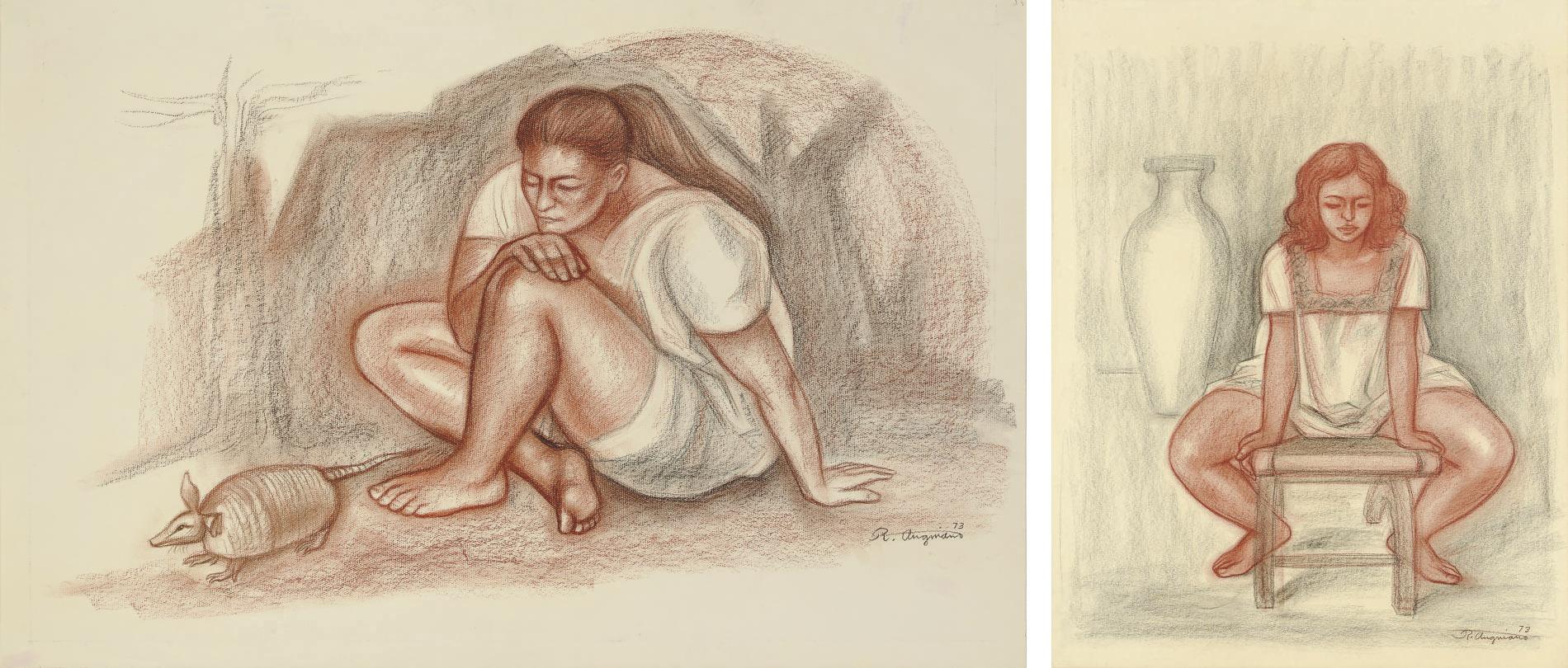 Raul Anguiano - Raul Anguiano (Mexican 1915-2006)