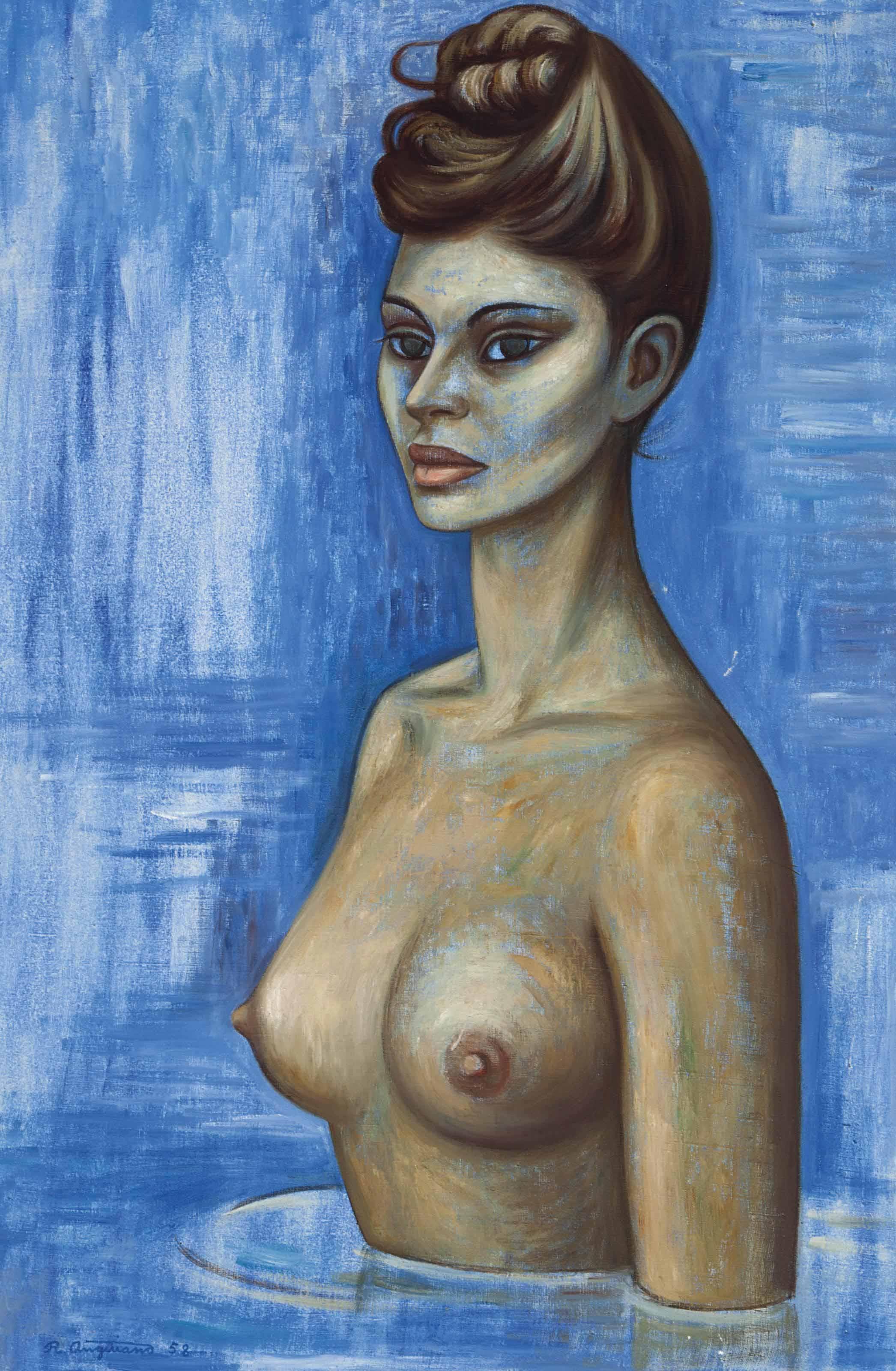 Raúl Anguiano - Untitled (Nude)
