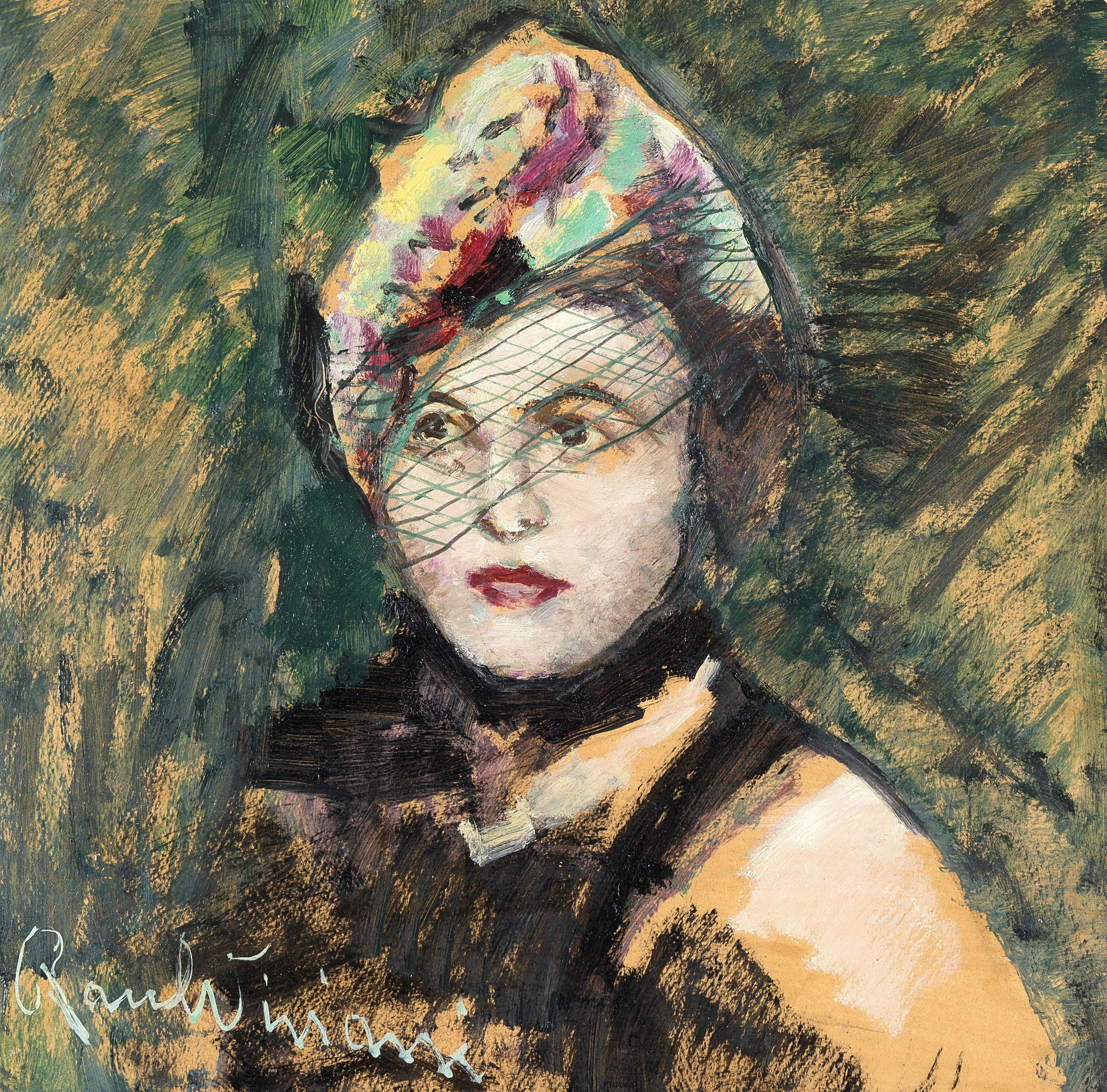 Raul Viviani - Donna con veletta