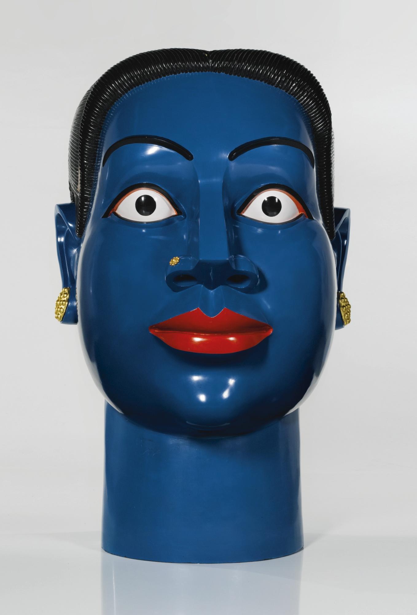Ravinder Reddy - Untitled (Blue Head)