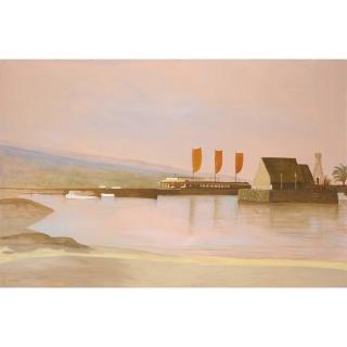 Ray Crooke - Australian Heiau, Kamakahonu, Kona