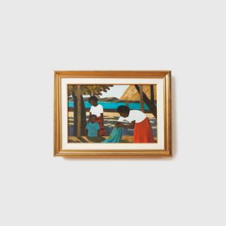 Ray Crooke - Blue Cloth, 1984