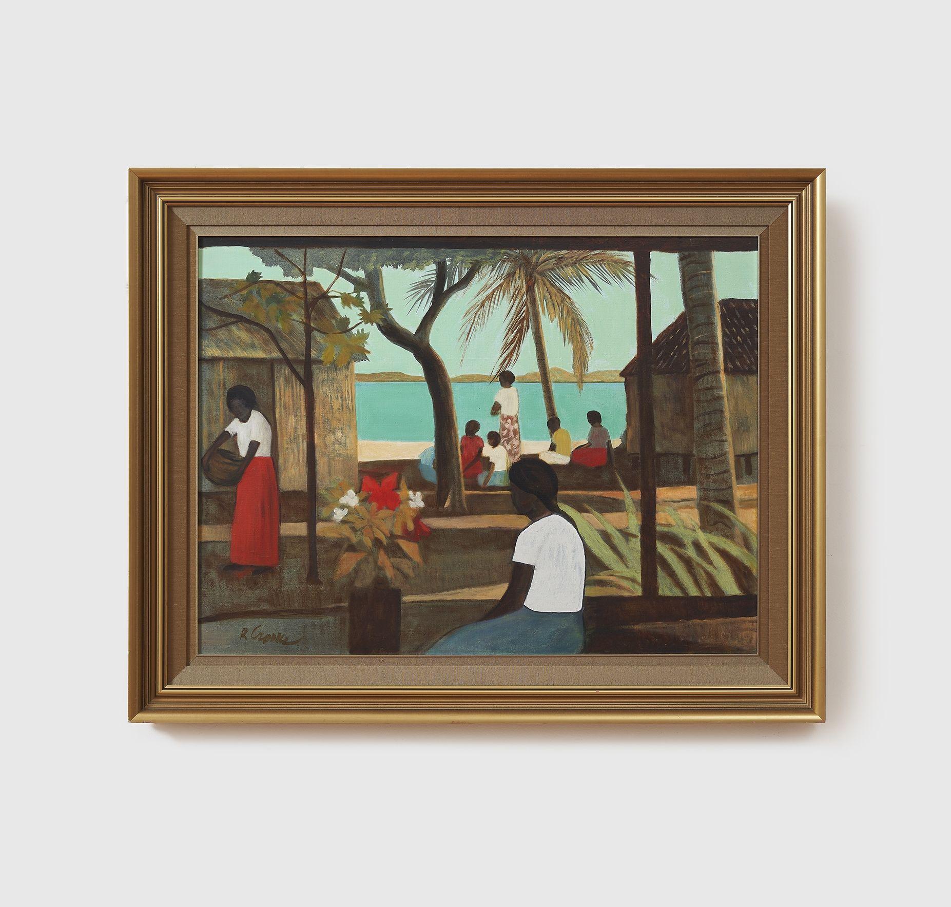 Ray Crooke - Island Scene