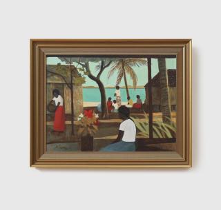 Ray Crooke - Island Scene