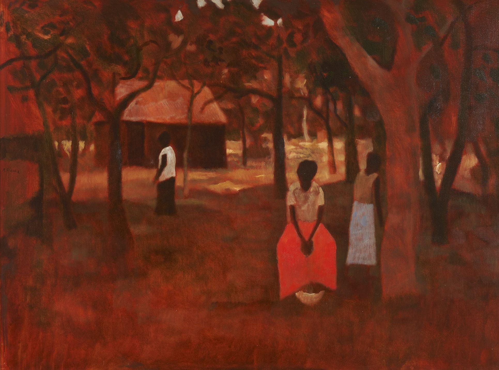 Ray Crooke - The Red Dress, 1970