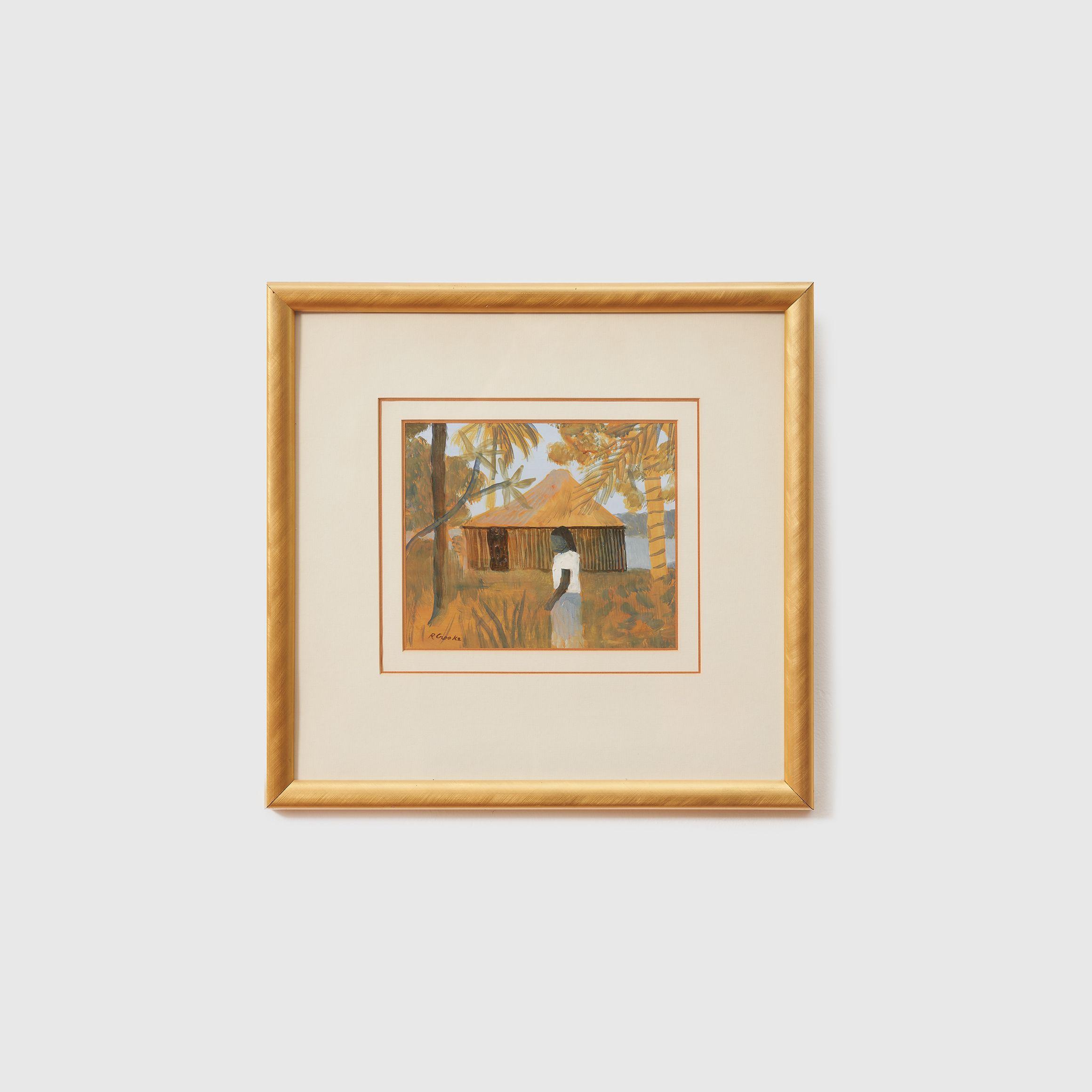 Ray Crooke - Woman in a Garden