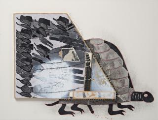 Ray Johnson - Buddha with Turtle