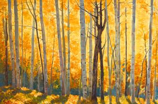 Ray Stanford Strong - Autumn trees