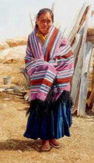 Ray Swanson - Martha sight 9 1/2 x 5 3/4 in. framed 19 x 15 in.