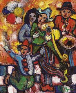 Raya Sorkine - Les Saltimbanques