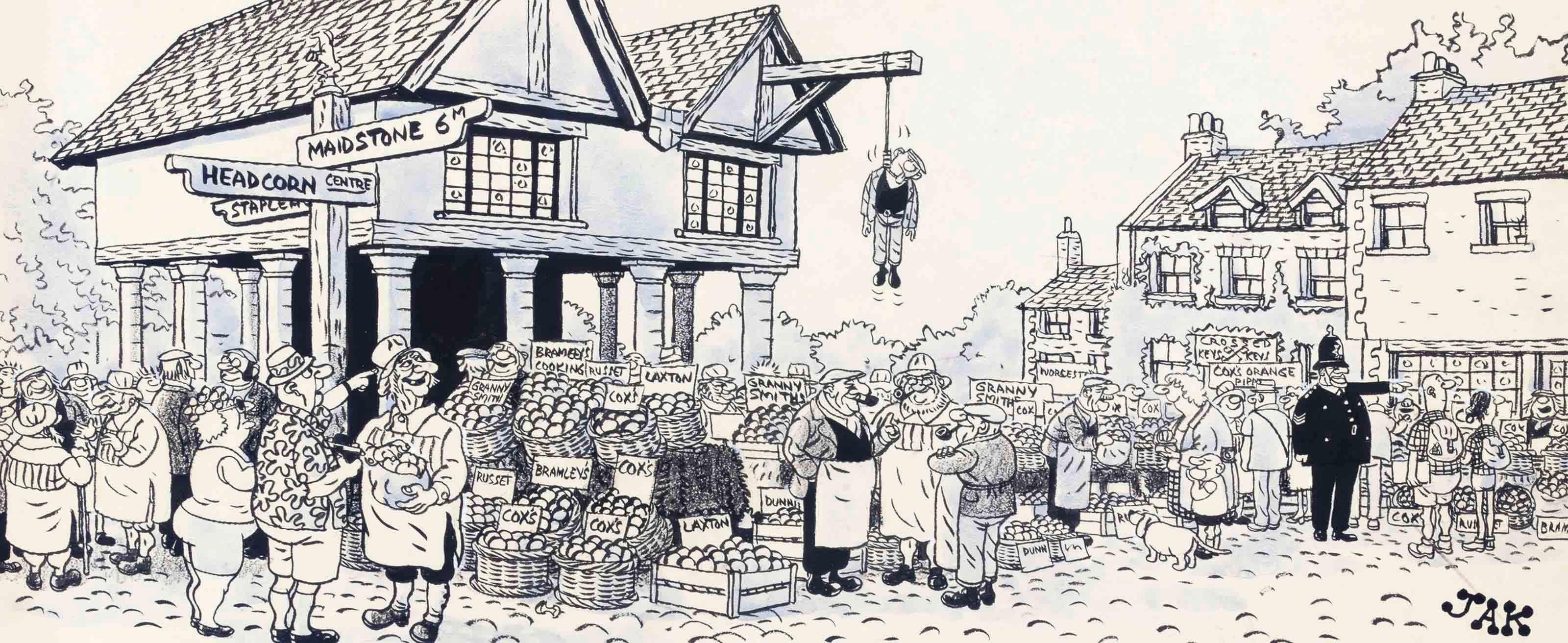 Raymond Allen Jackson - \'Ee Were Selling French Golden Delicious!\'