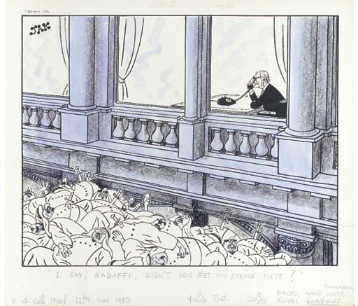 Raymond Allen Jackson - \'I say Gadaffi [sic], didn\'t you get my strong note?\'