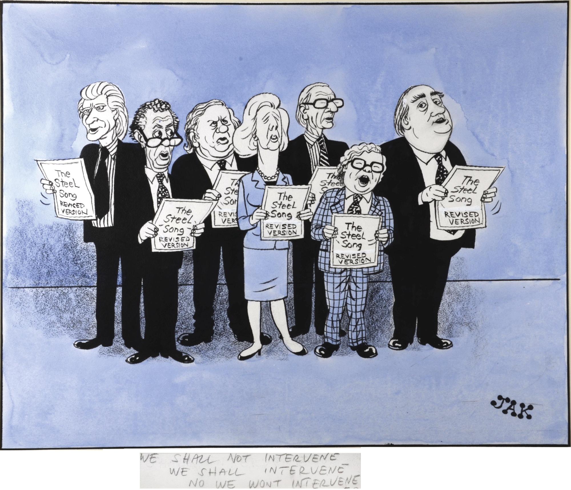 Raymond Allen Jackson - ‘We Shall Not Intervene, We Shall Not Intervene, No We Won’T Intervene’