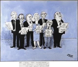 Raymond Allen Jackson - ‘We Shall Not Intervene, We Shall Not Intervene, No We Won’T Intervene’