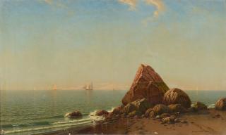 Raymond Dabb Yelland - Coastal Scene