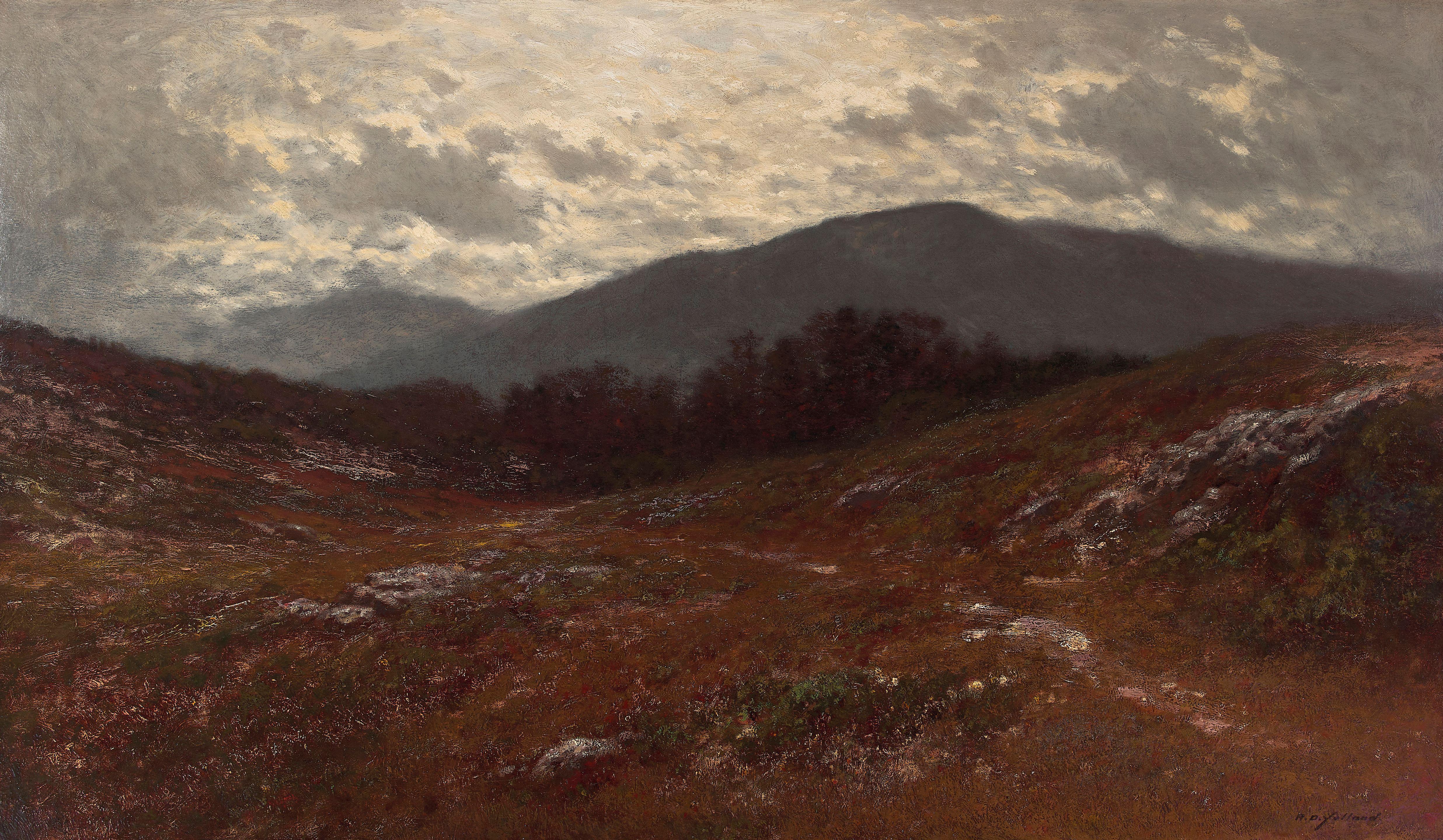 Raymond Dabb Yelland - The Monterey Moorlands (Looking at Carmel Valley)