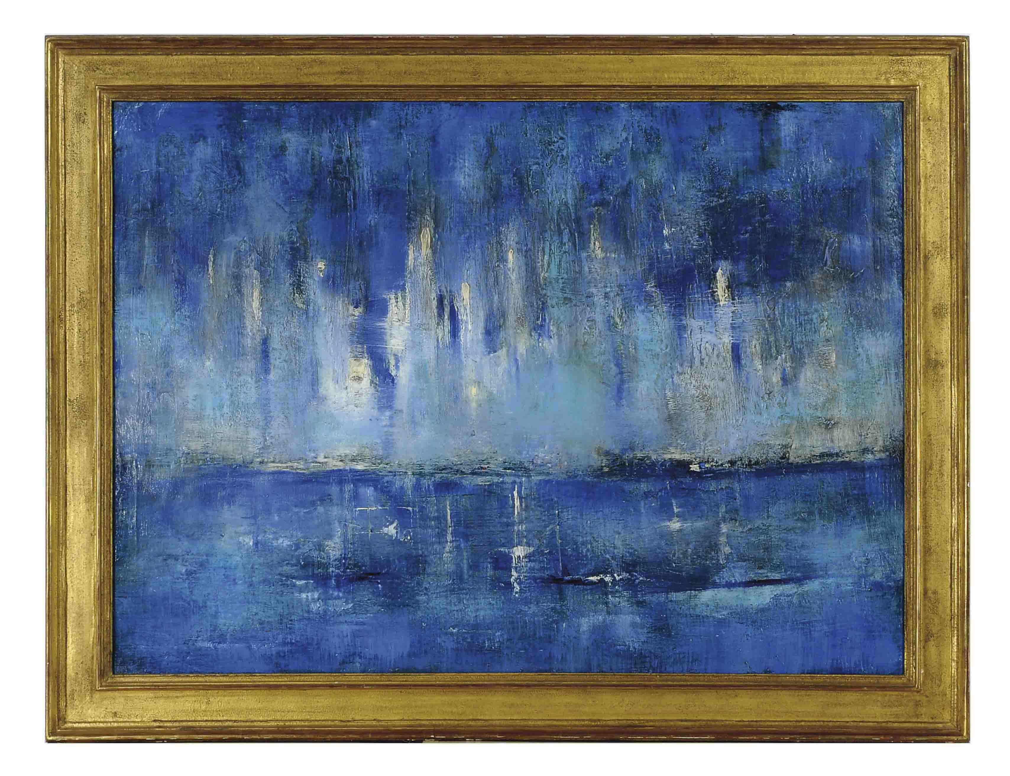 Raymond de Botton - Blue Landscape