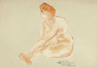 Raymond Duchamp-Villon - Nu Assis