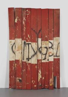 Raymond Hains - Palissade De 9 Planches