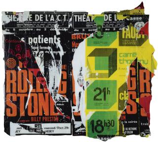 Raymond Hains - Rolling Stones Iv