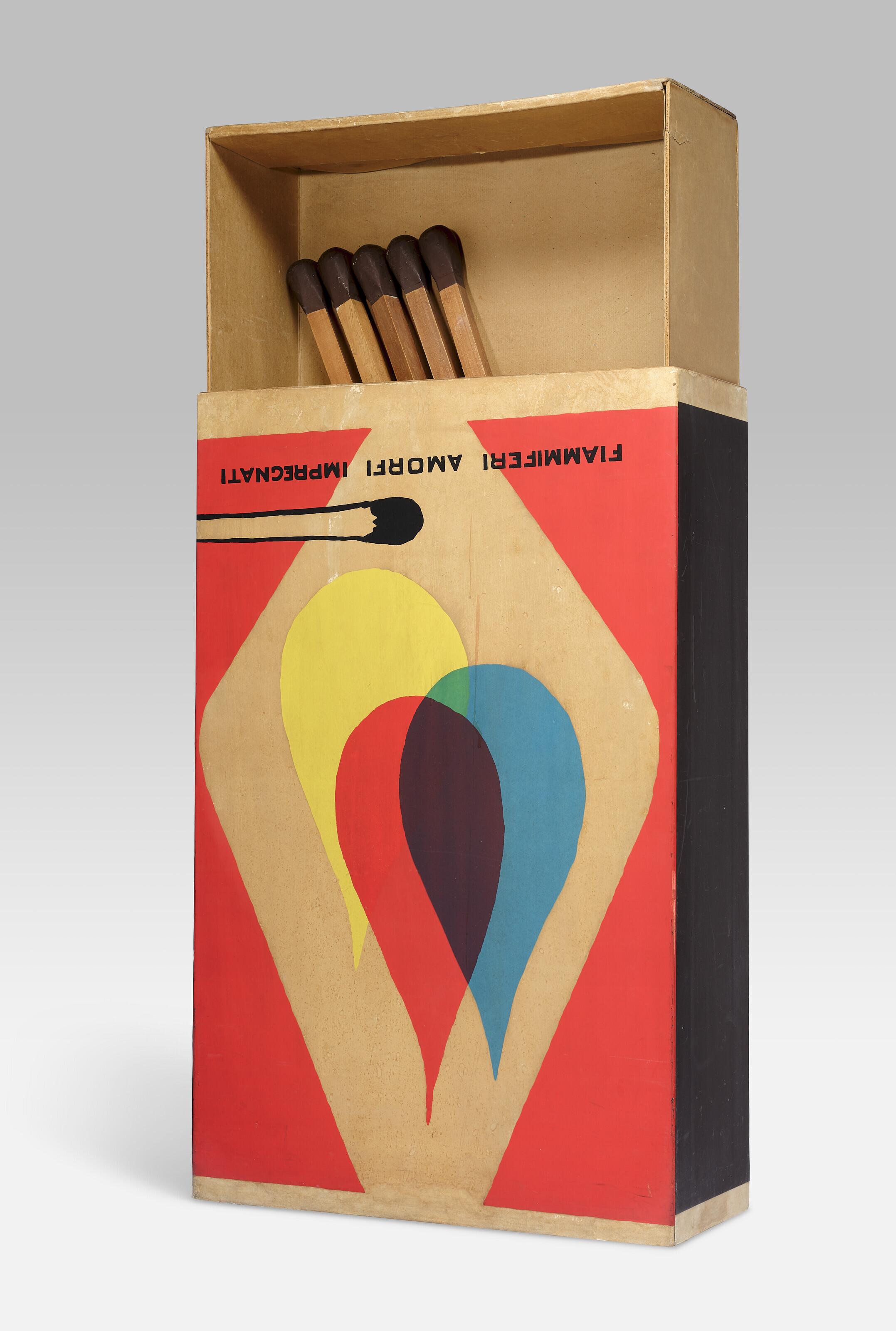 Raymond Hains - Saffa, Omaggio a Mondrian e a de Chirico