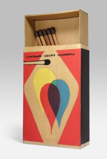 Raymond Hains - Saffa, Omaggio a Mondrian e a de Chirico