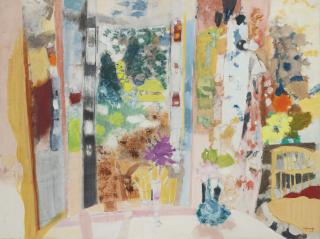 Raymond Jean Legueult - Fenêtre Ouverte Sur Le Jardin